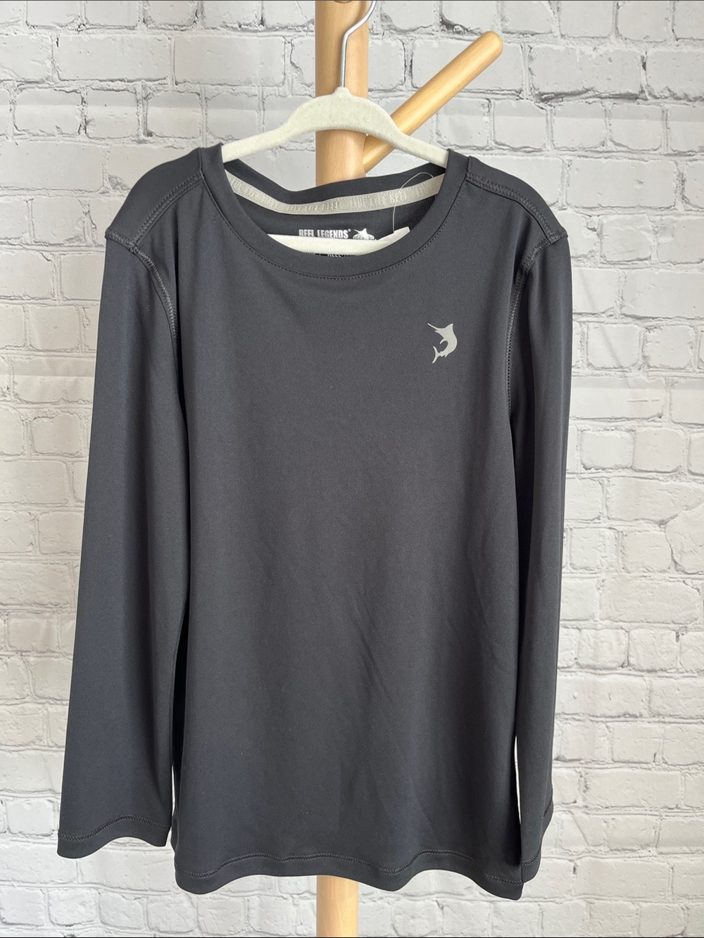 ⭐️⭐️ PICK 5 / $20 NEW Reel Legends Black Long Sleeve Tee